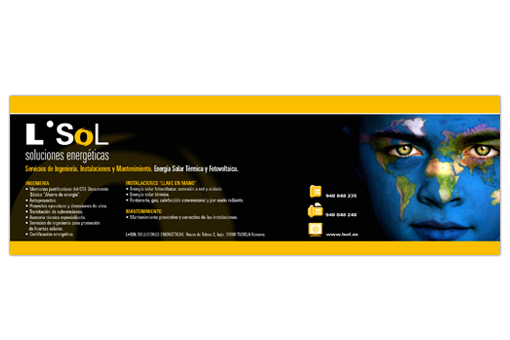 anuncio publicitario L•Sol