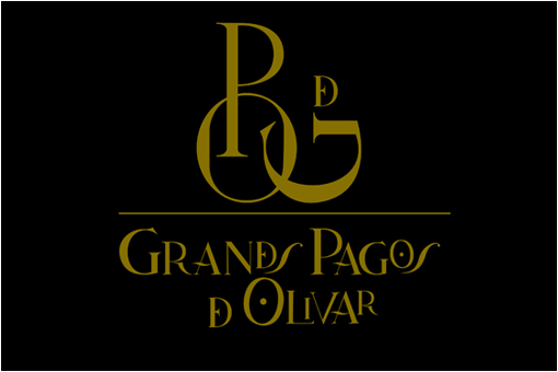logotipo grandes pagos de olivar formato vertical