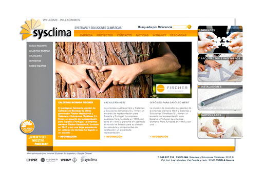 sysclima systemas y soluciones climáticas